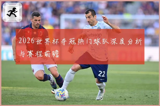 2026世界杯夺冠热门球队深度分析与赛程前瞻